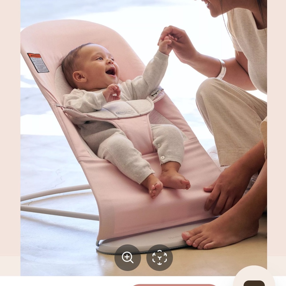 Baby bjorn bouncer - pink